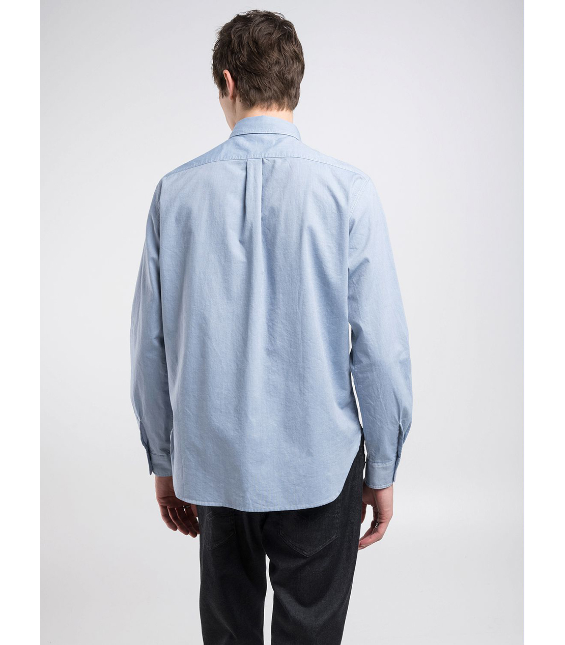 オックスフォードコットンシャツ 詳細画像 ライトブルー 2